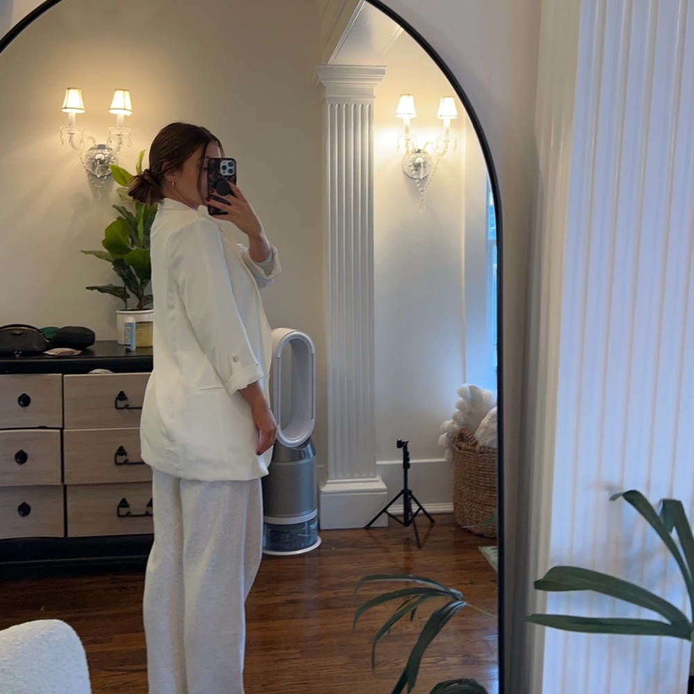Casual white blazer - Picture 4 of 5